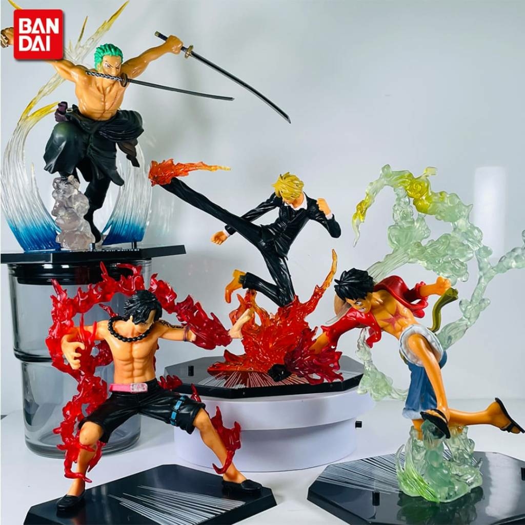 Luffy Gear 5 Red, Action Figure Colecionável, One Piece