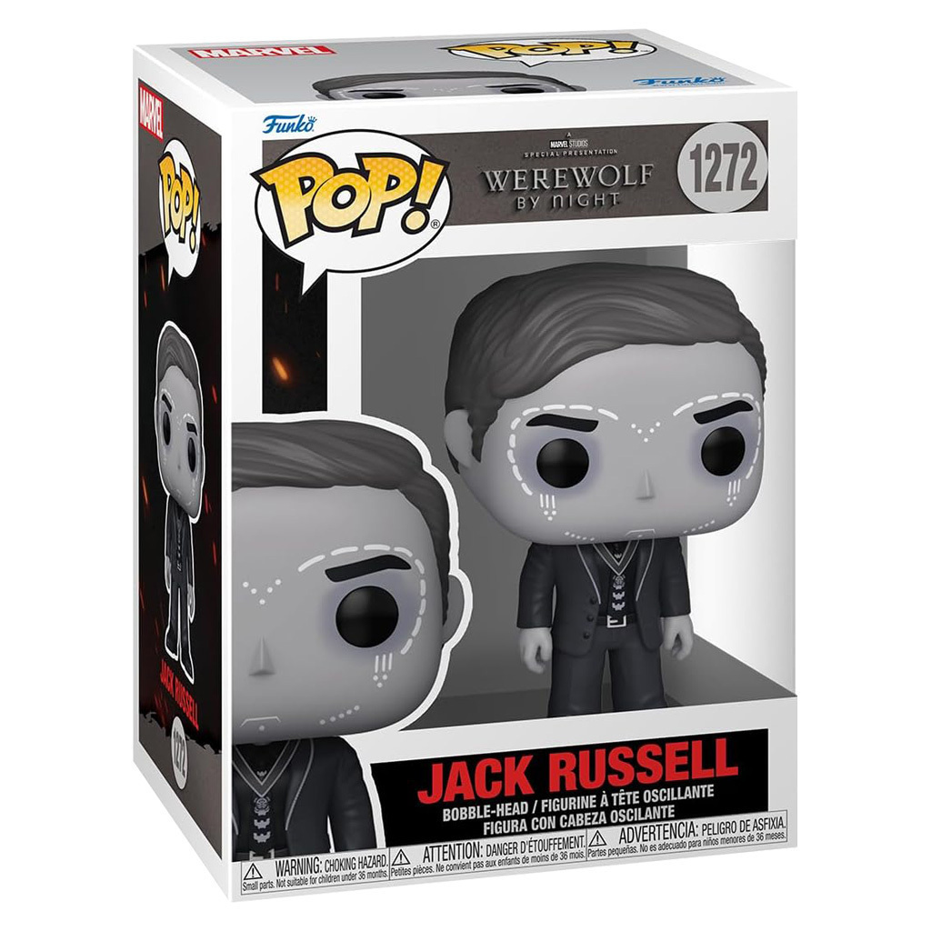 Funko Pop! Marvel: Werewolf by Night - Jack Russell - Figurine en Vinyle à Collectionner - Idée de Cadeau - Produits Officiels - Jouets pour Les Enfants et Adultes - TV Fans