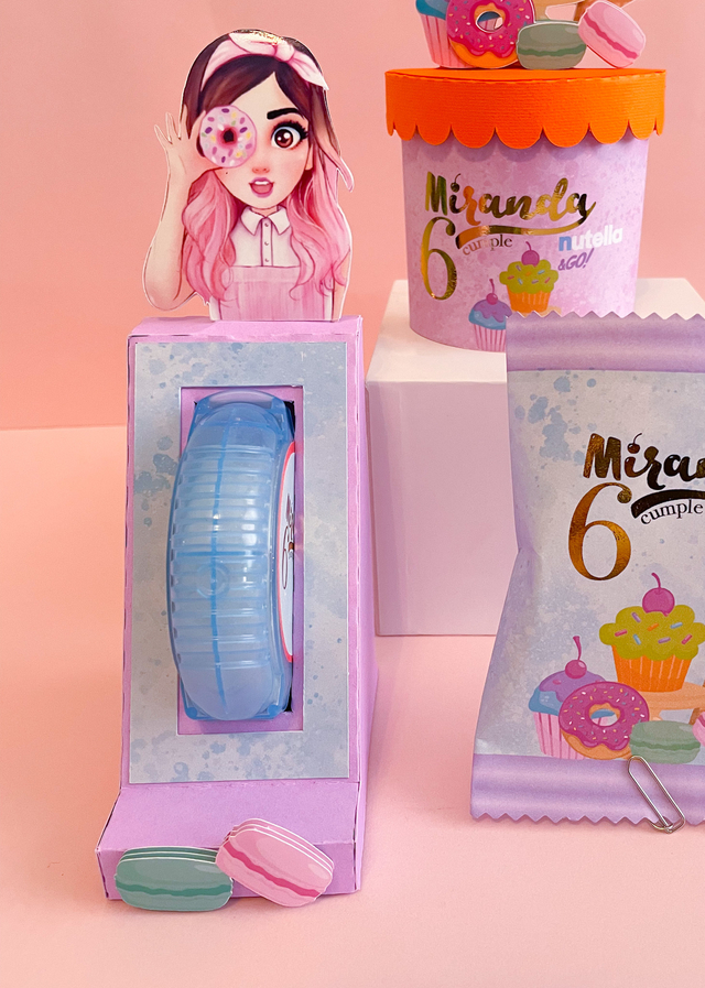 Hubba Bubba Template - Comprar en rosa papel rg