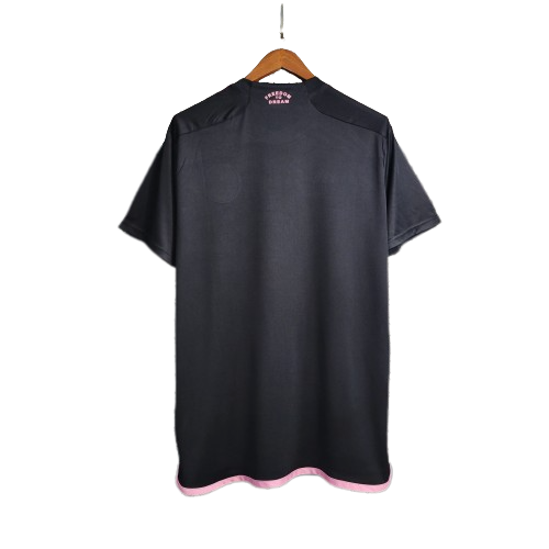 Camisa Inter Miami l 23/24 Torcedor Masculina - Preto/Rosa #personali