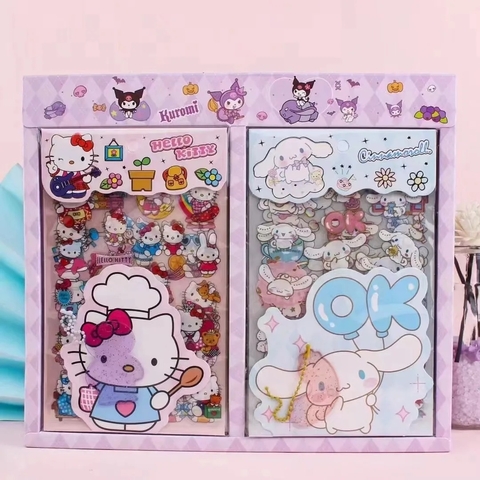 Adesivos Pet 3D Personagens Sanrio