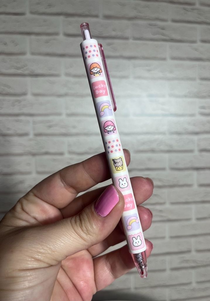 Caneta menina fofa - Comprar em Papelaria Mundo Kawaii