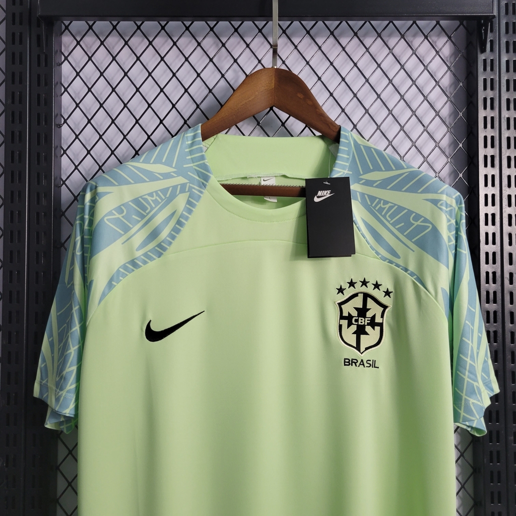 Camisa Brasil Treino 2022/2023 - Masculina Torcedor - Fut Camisas Sports