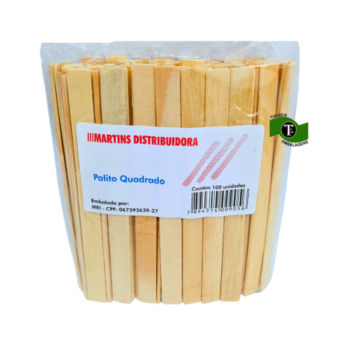 Espetos Bambu (de 18cm, 25cm e 30cm) - Braplas Embalagens