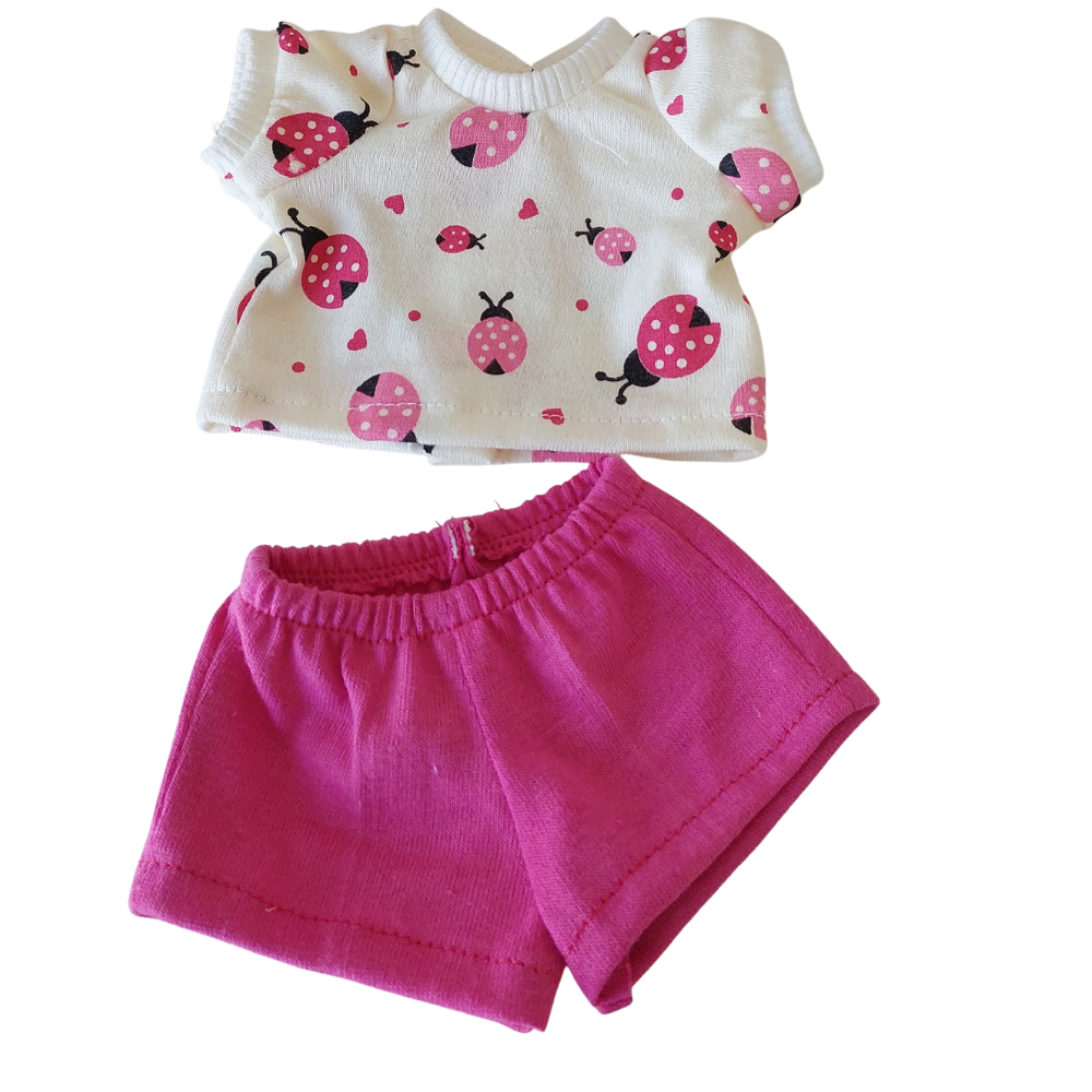 Roupa para Boneca - Kit Vestido Floral - Veste Bonecas tipo Baby