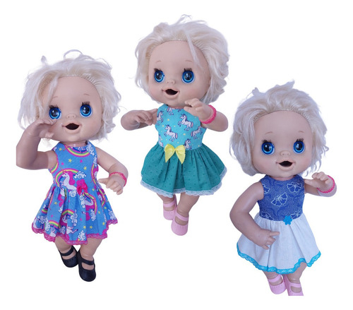 Kit Roupas para Boneca Baby Alive 20