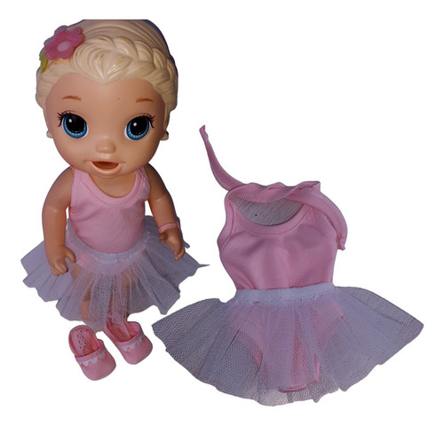 Roupa boneca baby alive hasbro ORIGINAlL - kit bailarina no Shoptime