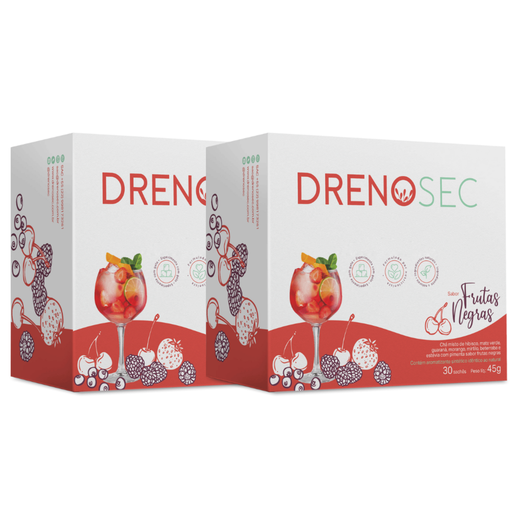 Chá Para Retenção De Liquido, Emagrecedor, Perda de peso - Drenosec