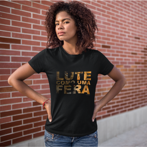 Camiseta Feminina Preta GTA De Volta Para o Futuro