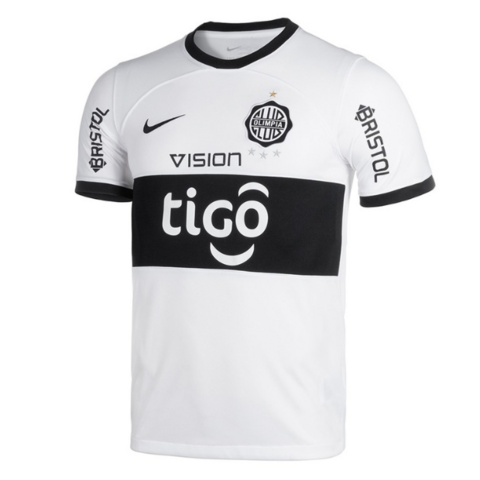 CAMISA CLUB OLIMPIA 120 ANOS ANIVERSARIO 22/23 TORCEDOR-NIKE-MASCULINA-  PRETO