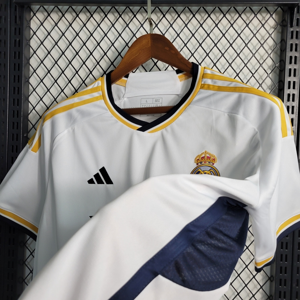 Camisa Tottenham Titular 2023/2024 Jogador Masculina - Branca