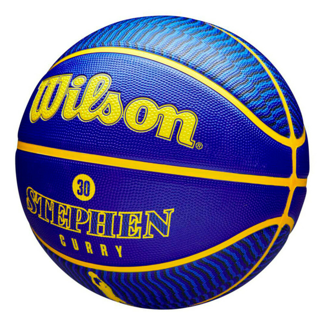 Bola de Basquete Wilson Nba Team Tribute Gs Warriors 7 - Amarelo e