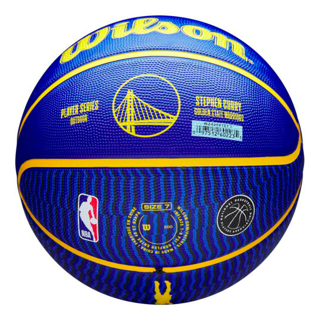 Bola de Basquete Wilson Nba Team Tribute Gs Warriors 7 - Amarelo e