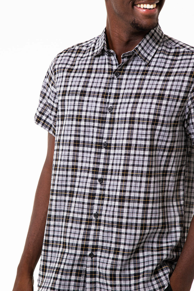 Camisa Xadrez - Preto 90134 - Trimix Online