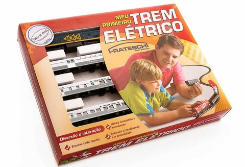 Kit Meu Primeiro Trem Elétrico Trem Carga All Frateschi 6520