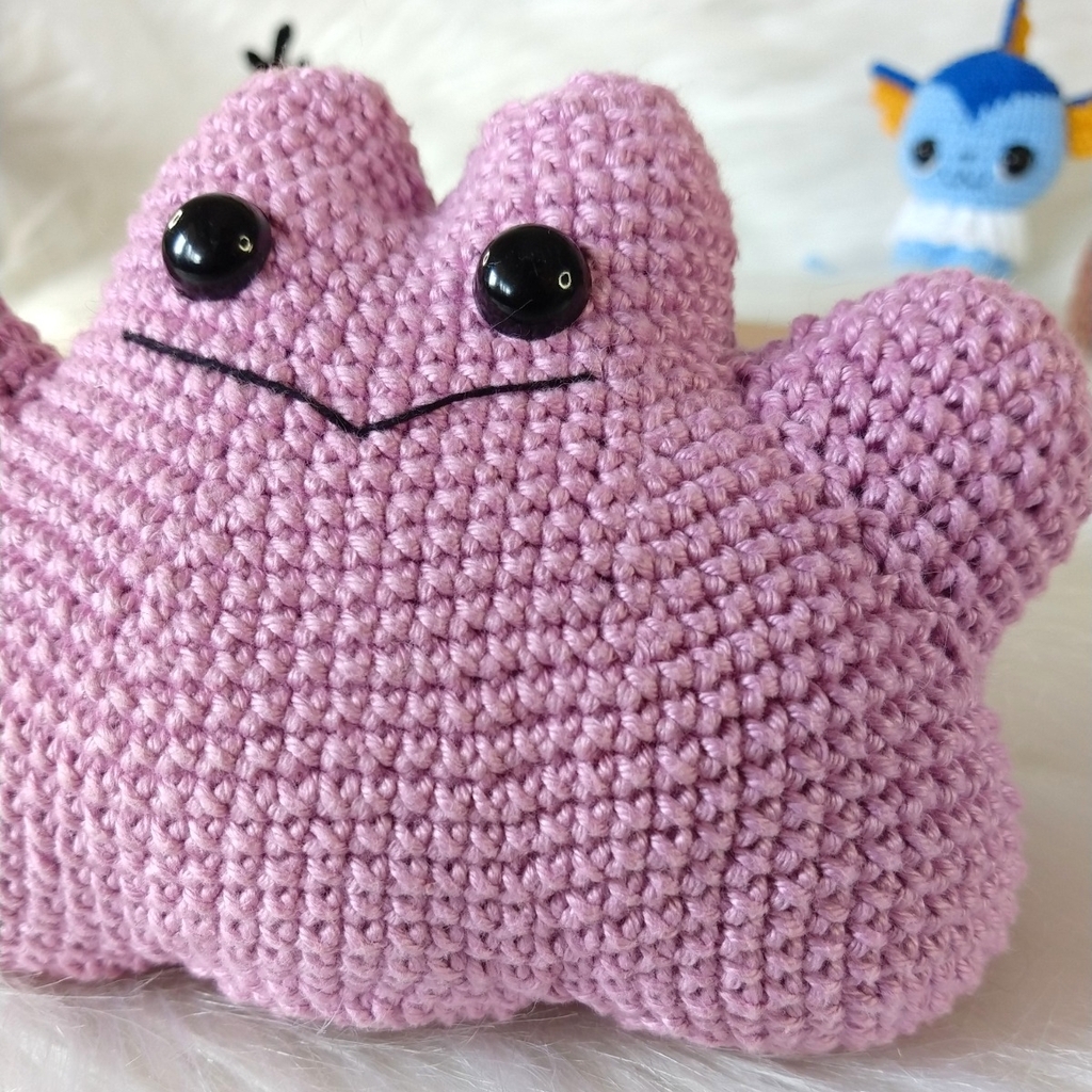 Ditto Pokémon - Comprar em Aurora Artes em Crochê