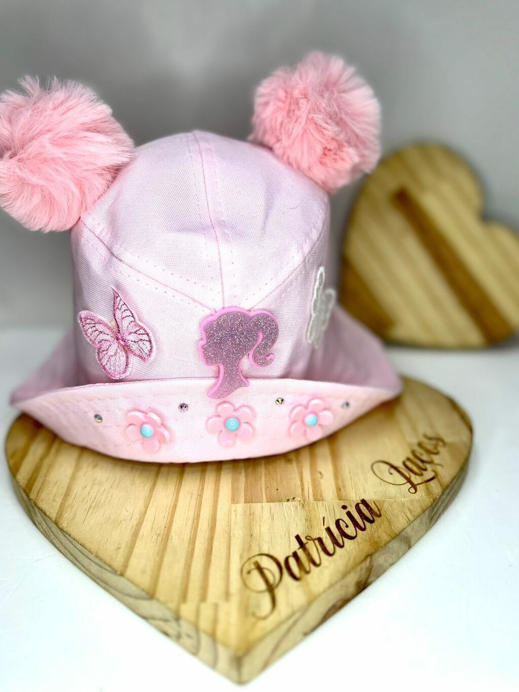 Chapeu Bucket Estampado Barbie - Unidade - Casa das Laceiras Bsb