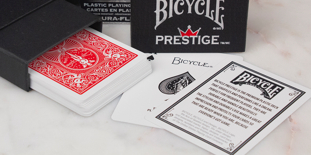 Baralho Bicycle Pro Poker Peek - Cor Vermelho em Promoção na