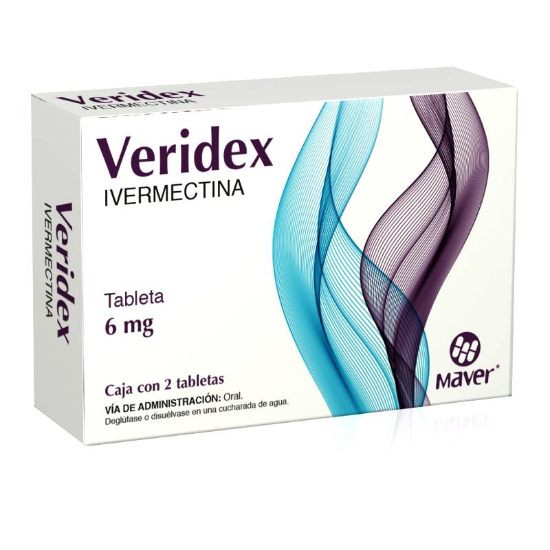 Ivermectina 6mg 2 tabletas (Veridex)