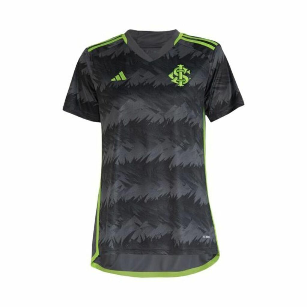 Camisa Internacional III 22/23 Torcedor Adidas Feminina - Preta