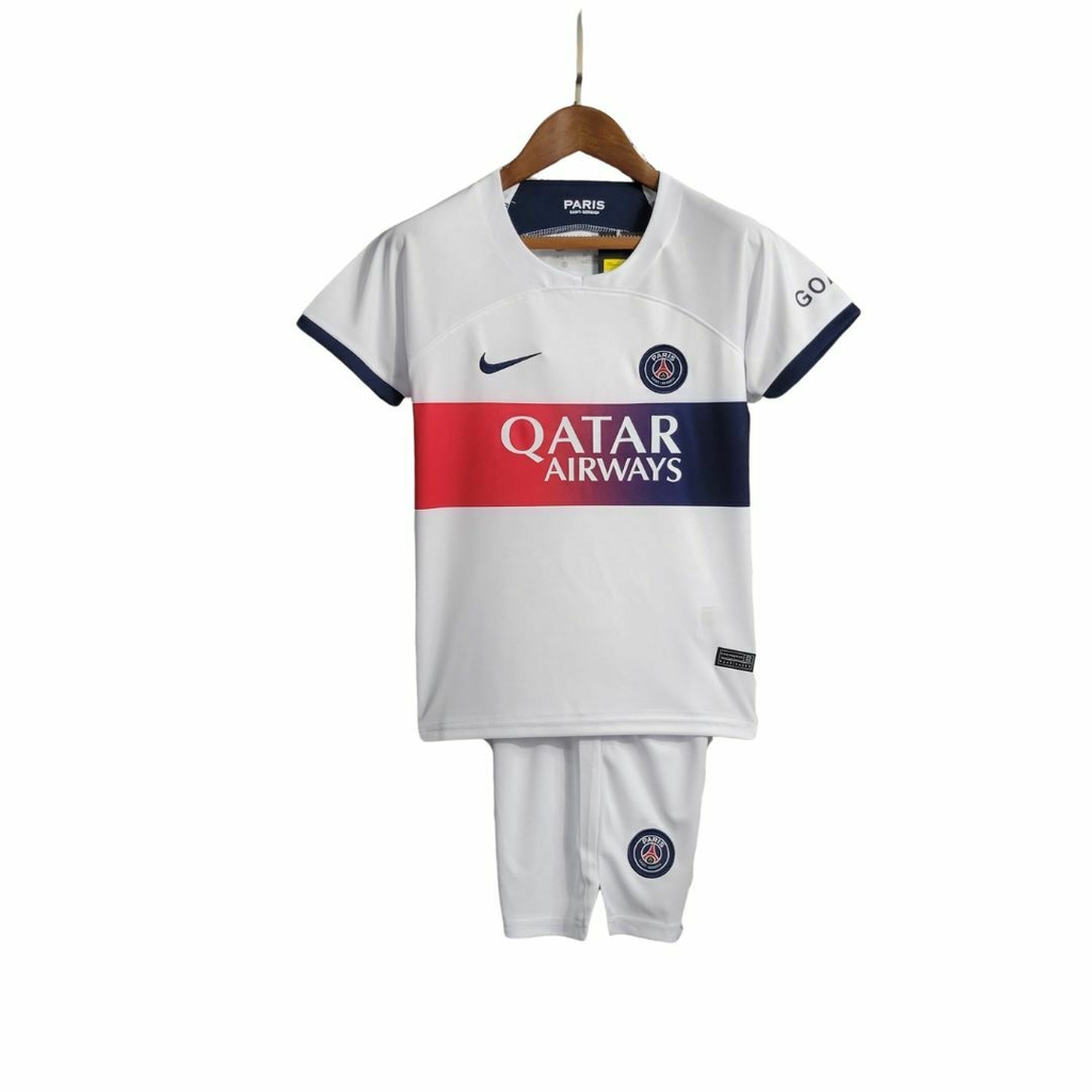 Camisa Paris Saint Germain psg Third Shirt Branca 22/23