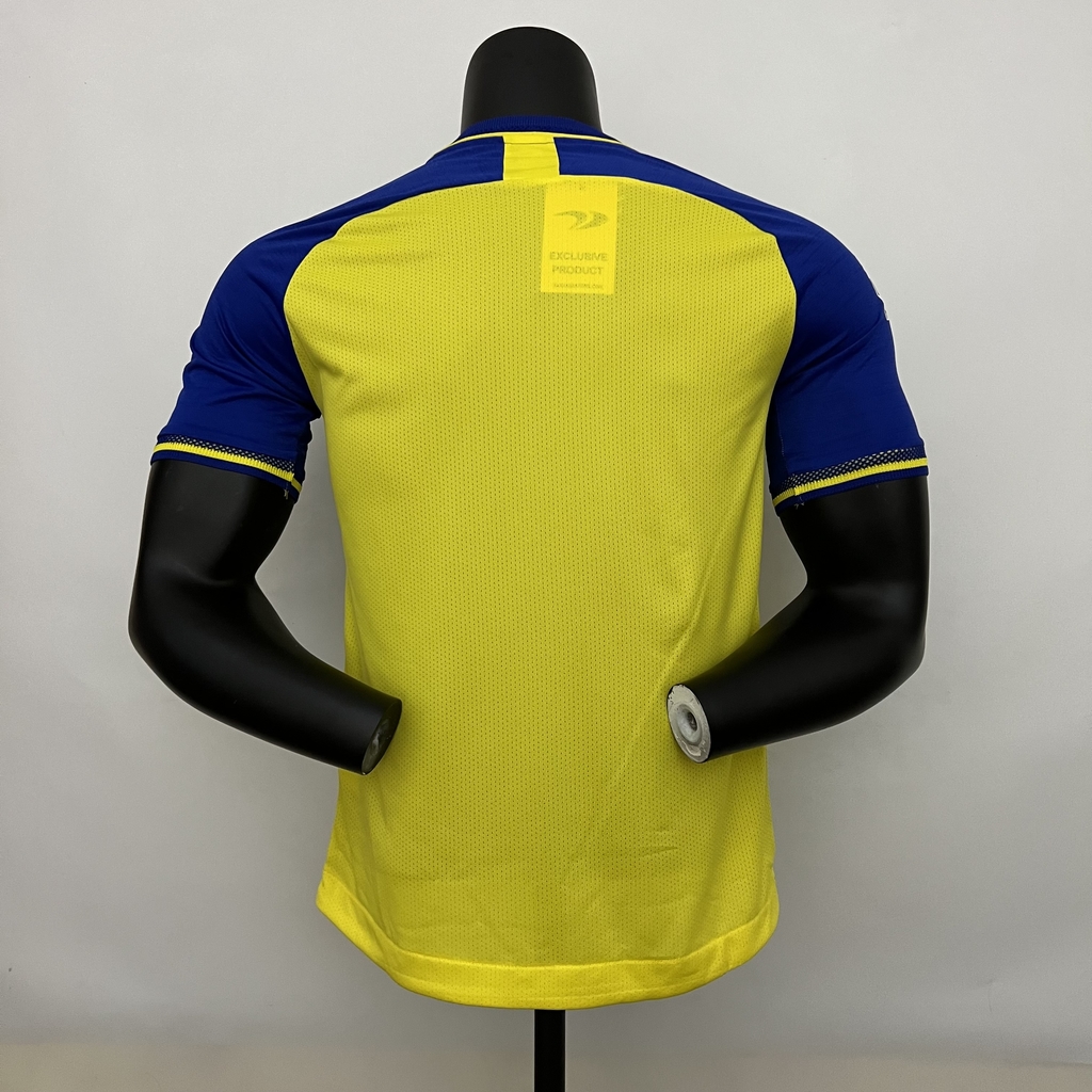 Camisa Al-Nassr FC Home 2023/2024 Amarela – Versão Jogador – KS