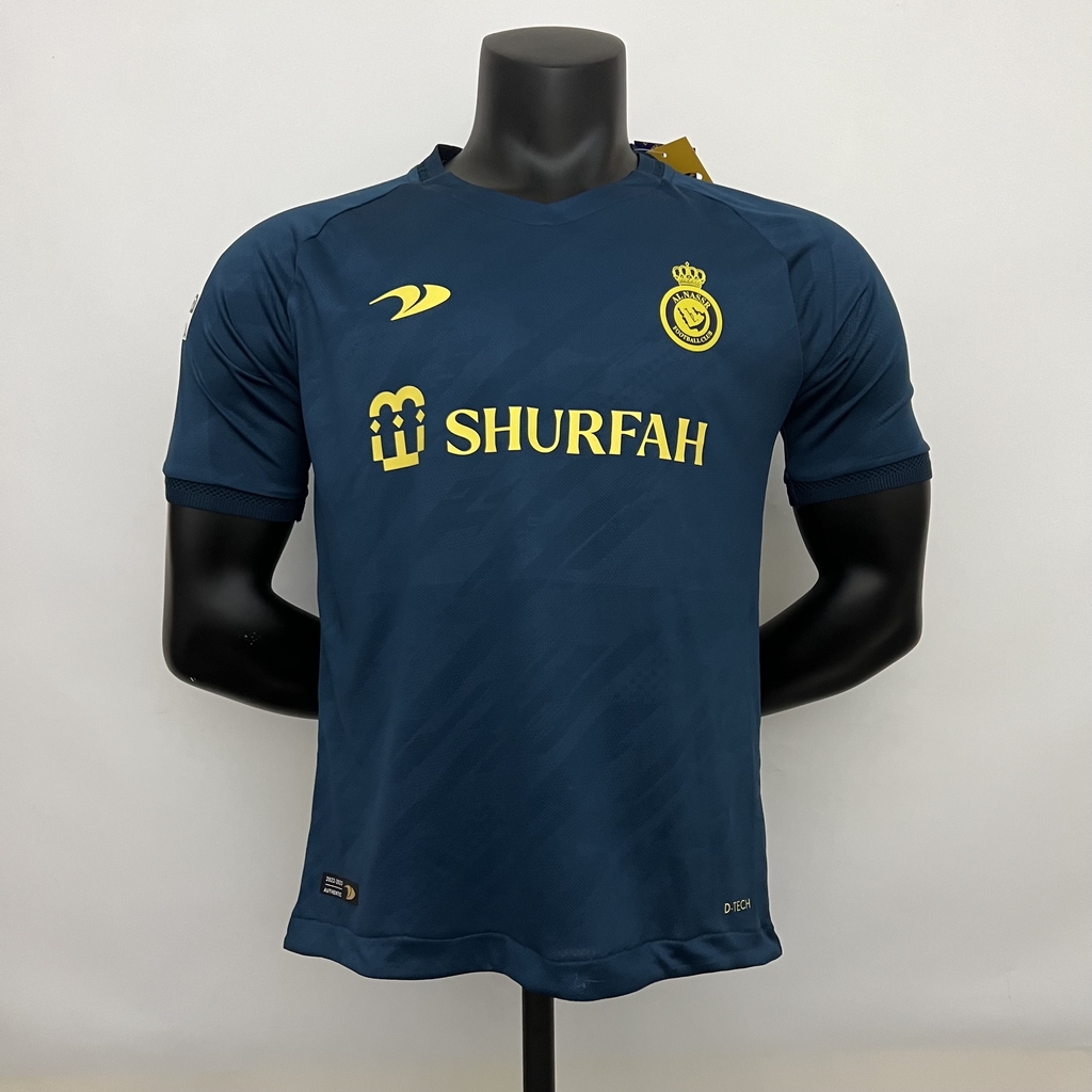 Camisa Al-Nassr FC Home 2022/2023 Amarela e Azul – Versão Jogador – KS  Sports – Camisas de Times e Seleções