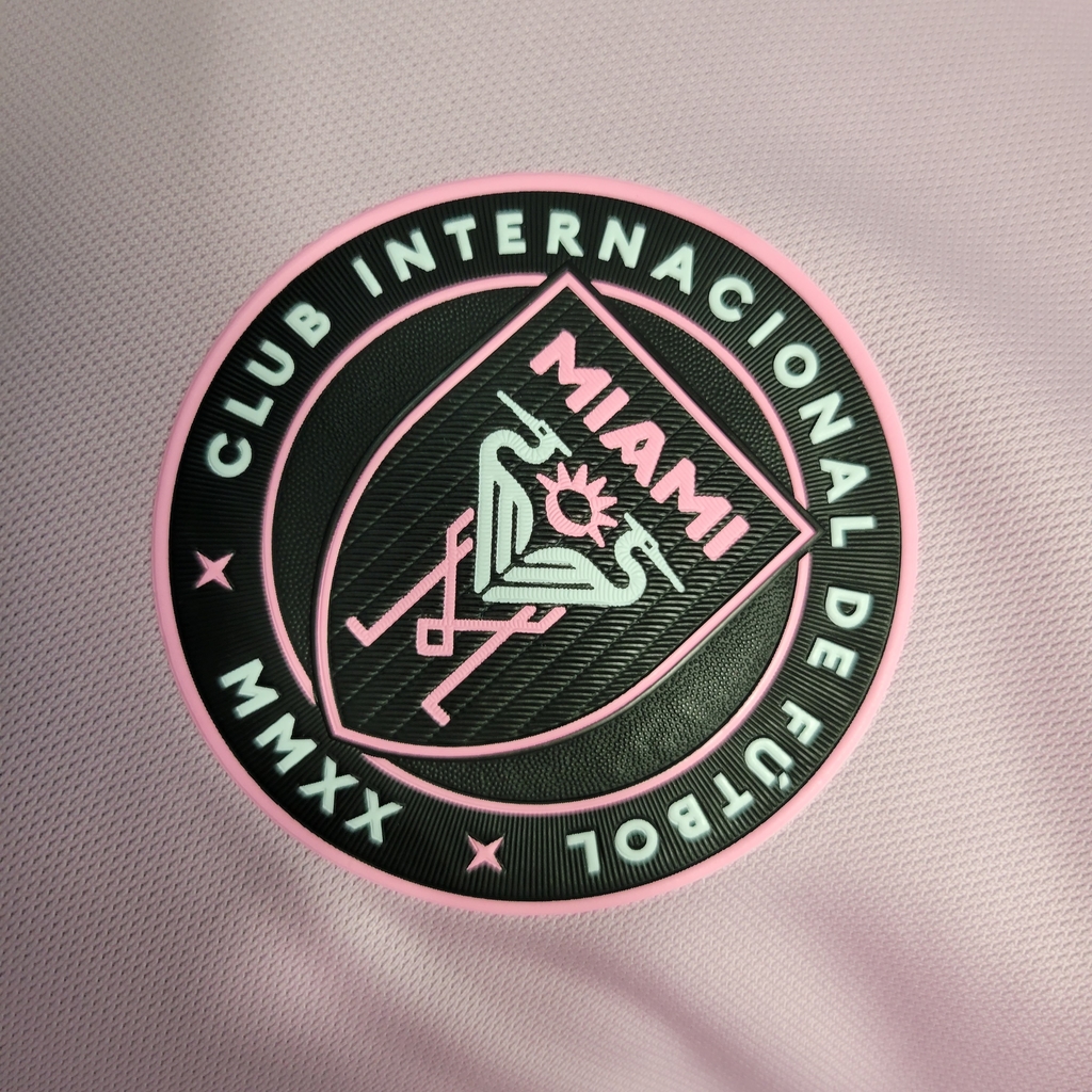 Camisa Inter Miami l 23/24 Torcedor Masculina - Preto/Rosa