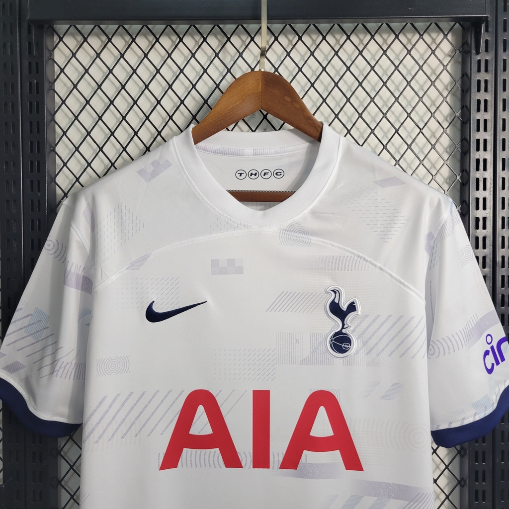 Camisa Tottenham Home 22/23 Torcedor Nike Feminina - Branca