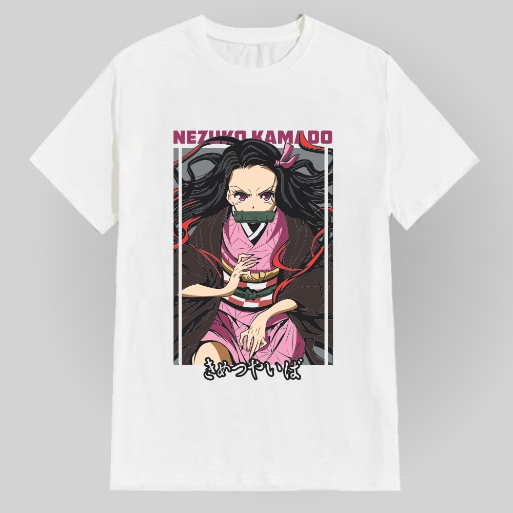 Camisa Camiseta Nezuko Oni Demon Slayer 2