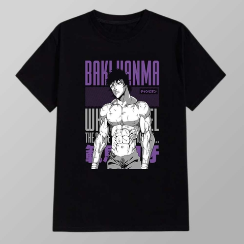 Camiseta Baki Hanma II. Baki The Grappler - Bizarra Loja