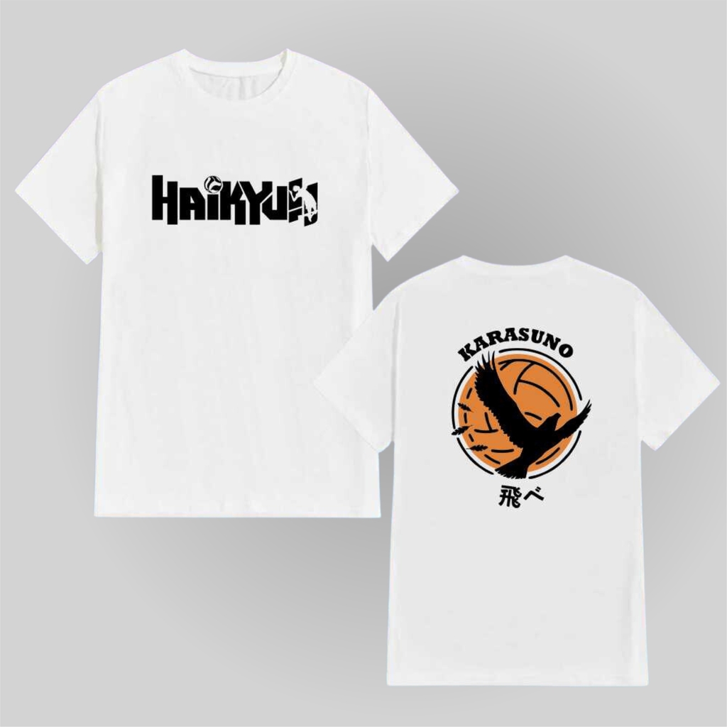 Camiseta masculina Haikyu Volei Anime Arte Desenho Camisa Blusa Branca  Estampada em Promoção na Americanas