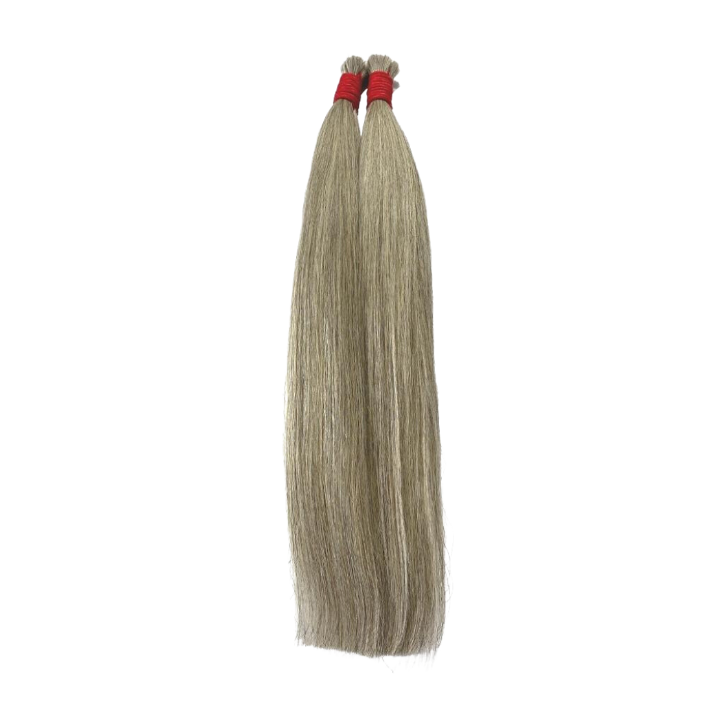 Cabelo Humano Vietnamita Loiro Mesclado 55cm-100g Mega Hair