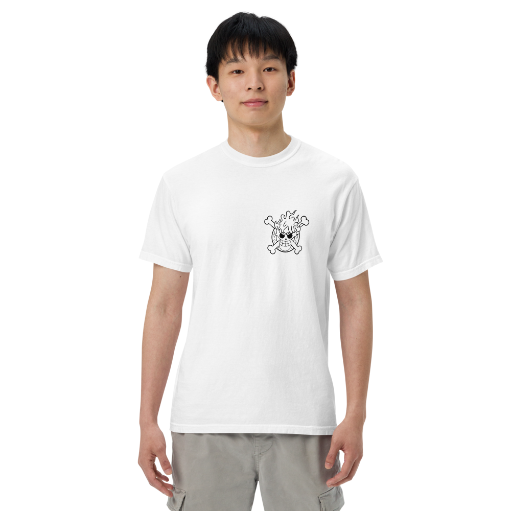 Camiseta Luffy Rosto Roblox Em Algodão Adulto Unisex TSM Camisa  Tamanho:GG;Cor:Branco;Gênero:Unissex