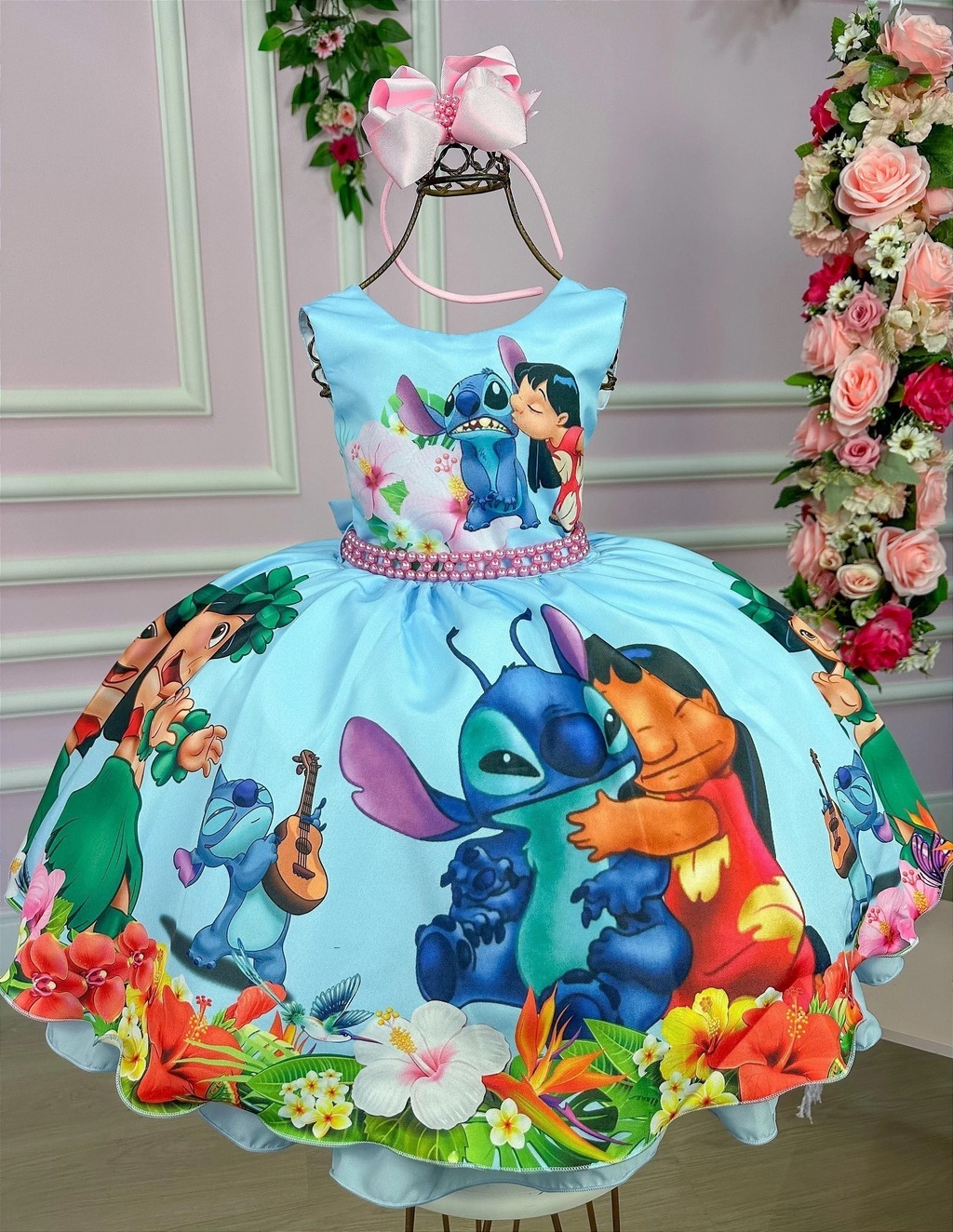 Vestido Princesa Sofia Disney Menina Infantil Luxo