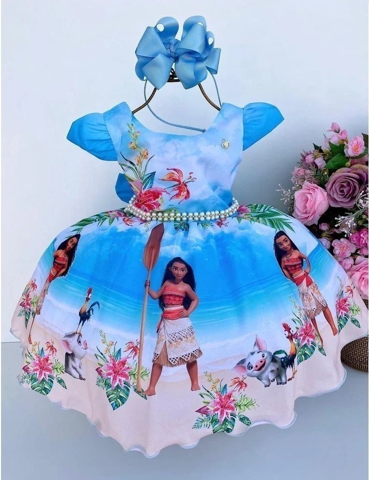 Roupa Moana Luxo 2 em 1, Roupa Infantil para Menina Atelier Lauren  Children Usado 78347134