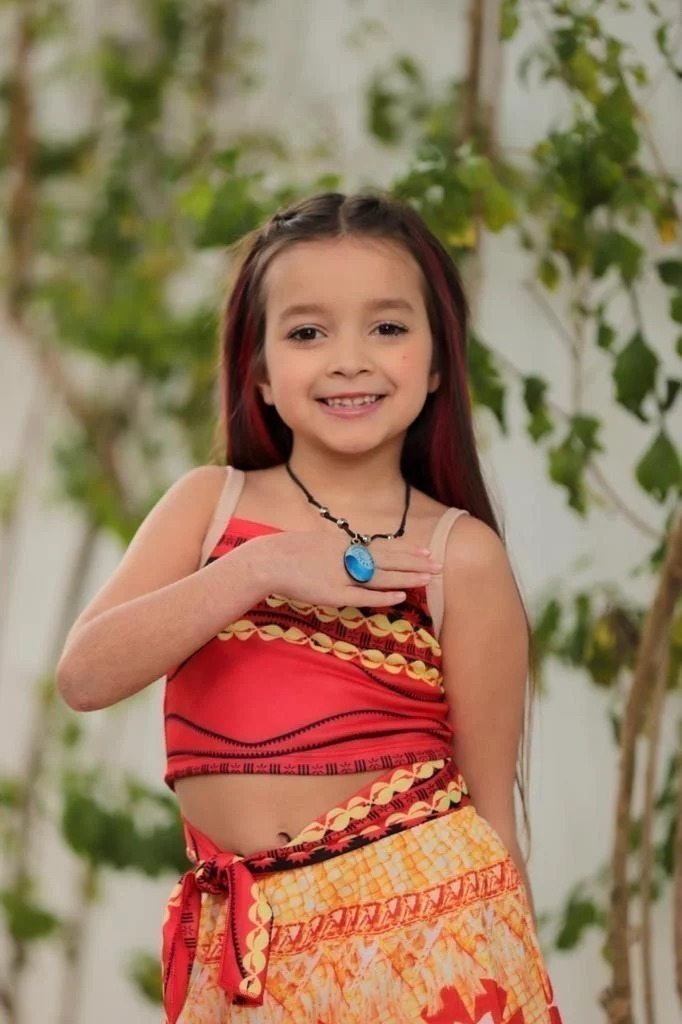 Fantasia Moana com Acessórios  Roupa Infantil para Menina Moana