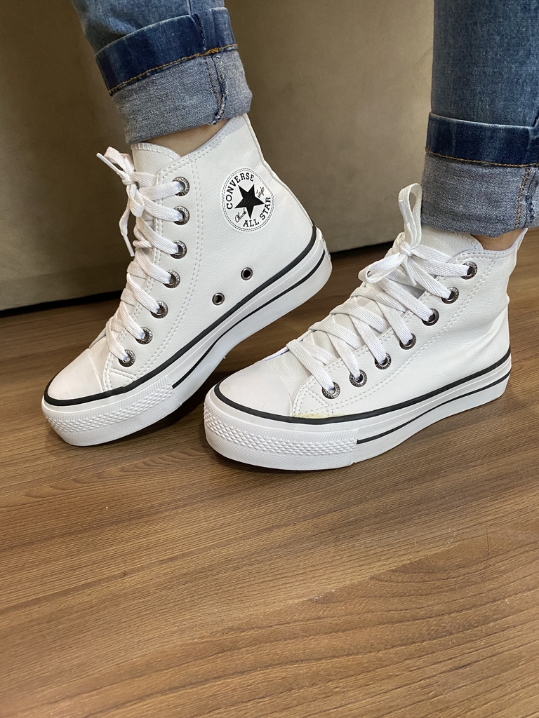 All Star Flat Cano Alto