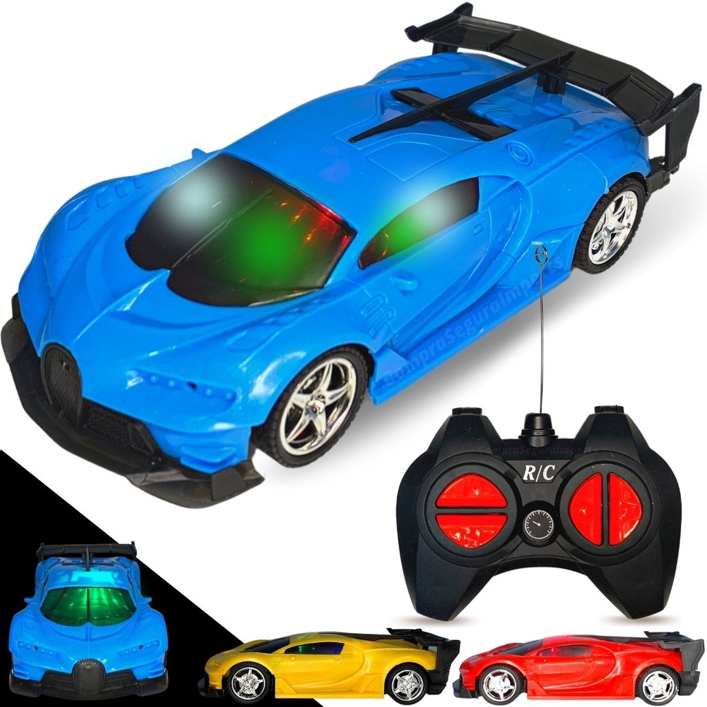 CARRO DE CONTROLE REMOTO CORRIDA SPORT RACER - Ailos aproxima