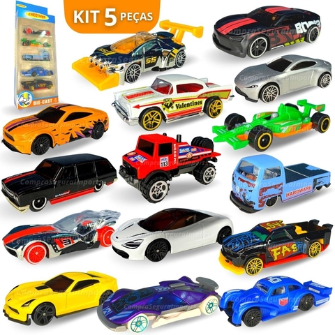 Brinquedo Carrinho Fricção Corrida Maluco Gira 360 Dm Toys