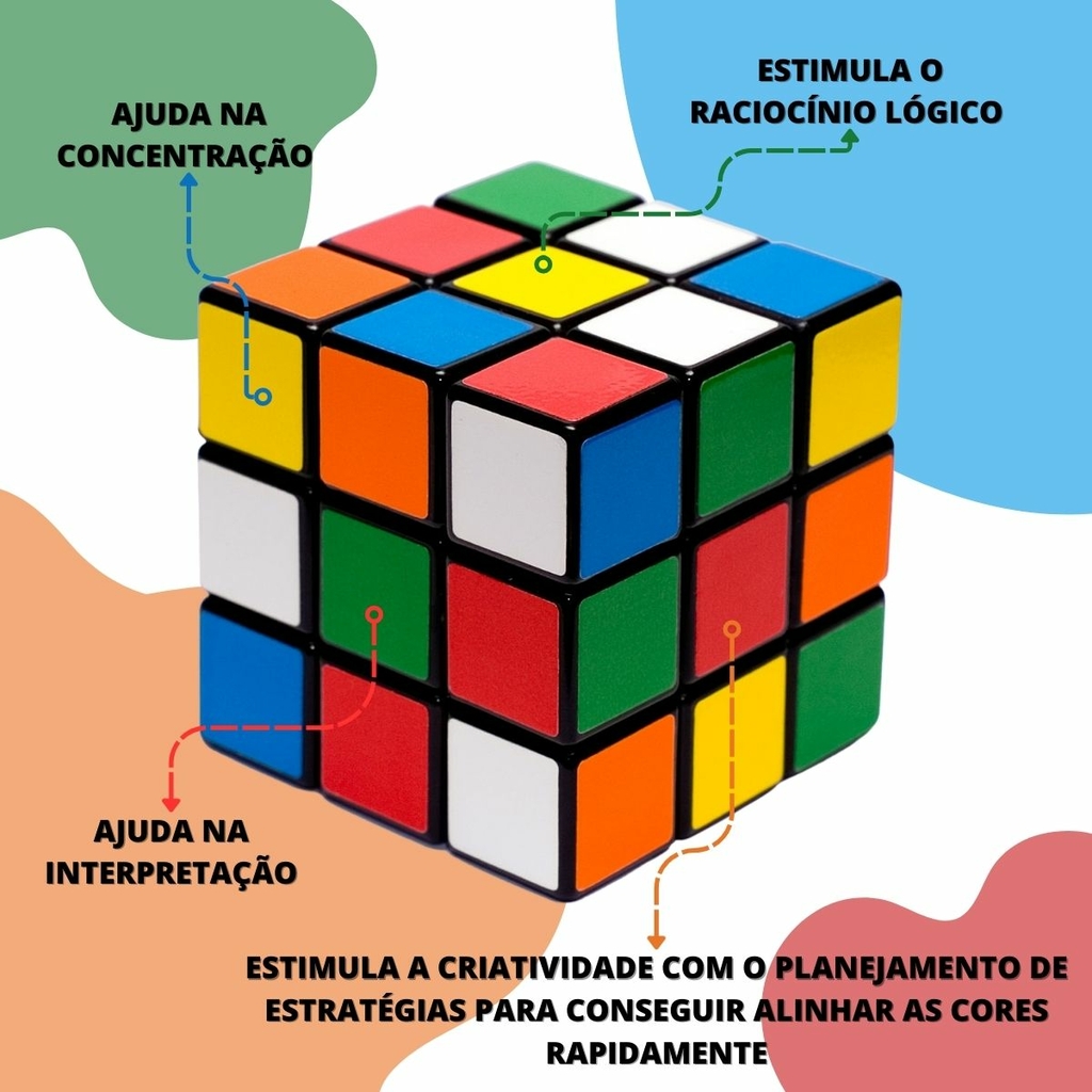 Cubo Mágico Rubiks Concentra 3x3