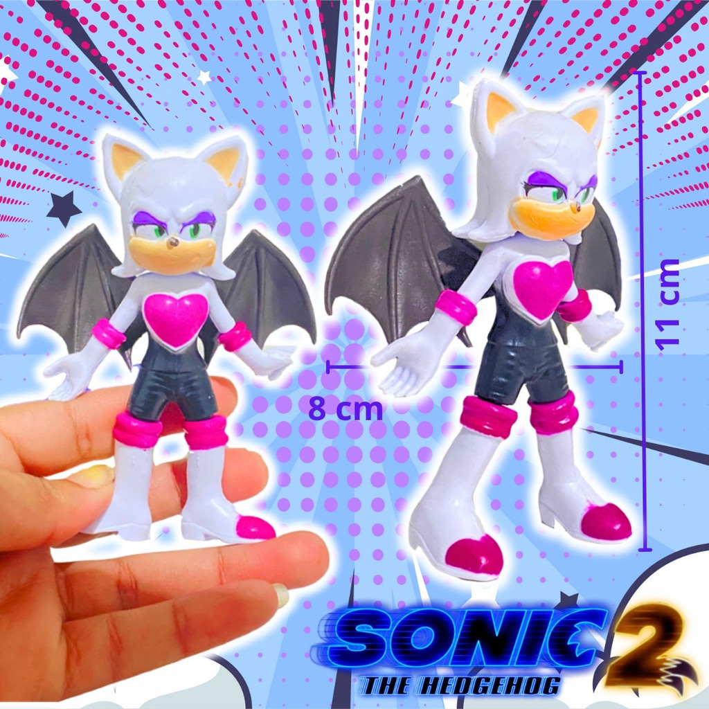 Bonecos Sonic 2 The Hedgehog Coleção Personagens