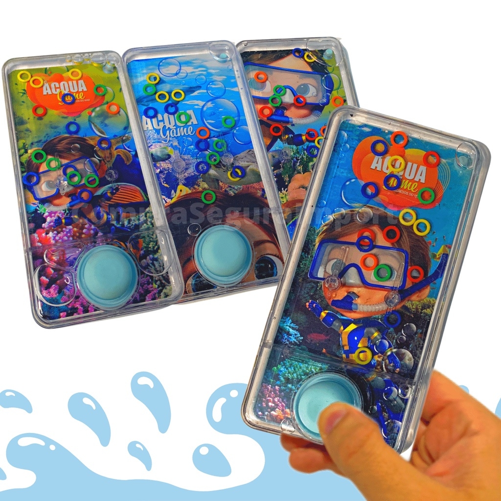 Mini Game Infantil Jogo de Argolas Aquaplay Brinquedo