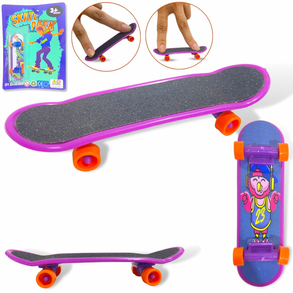 Skate De Dedo C/ Ferramentas Jogo Rodas Brinquedo Radical