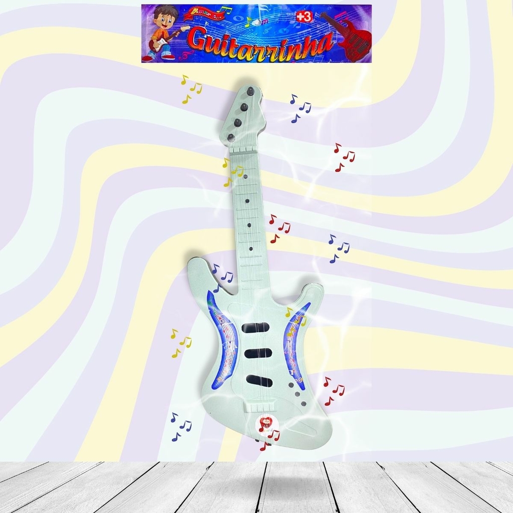 Descubra a Diversão Musical: Guitarrinha de Brinquedo com Sons de Ani