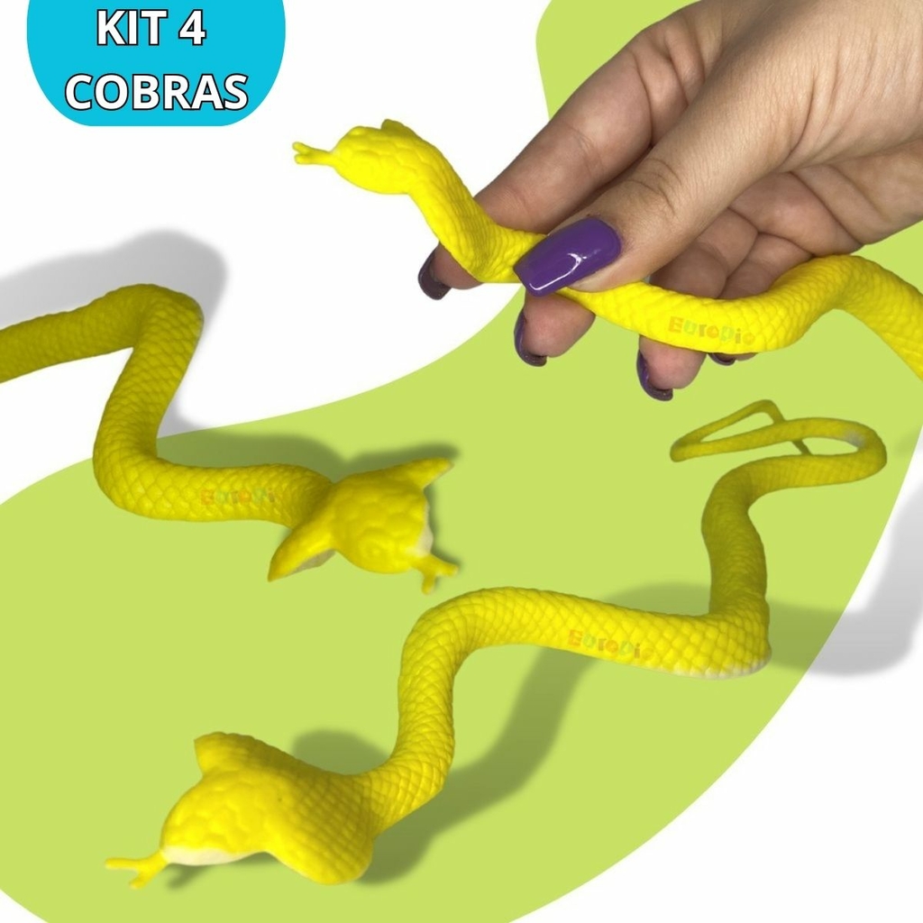 Cobra De Borracha Realista Brinquedo Pegadinha Susto