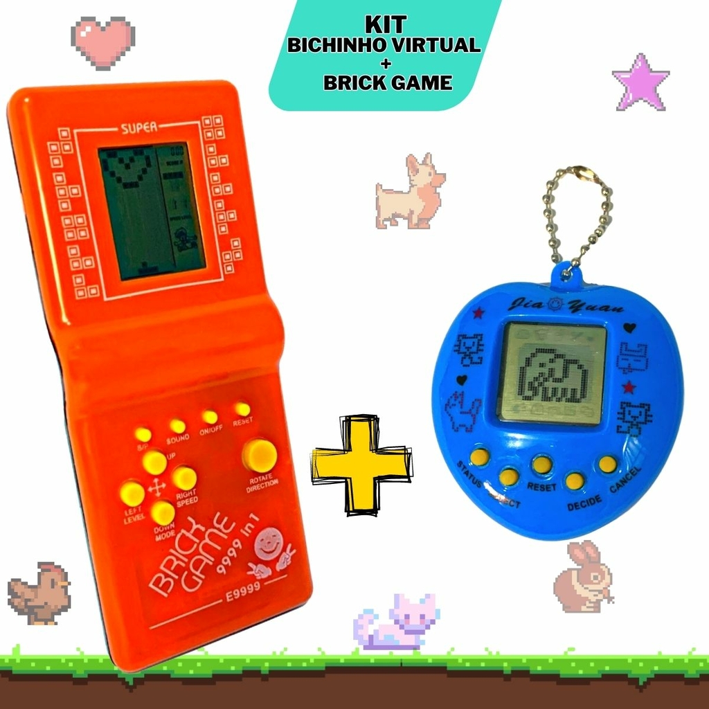 bichinho virtual Tamagotchi jogo eletrônico 69+1