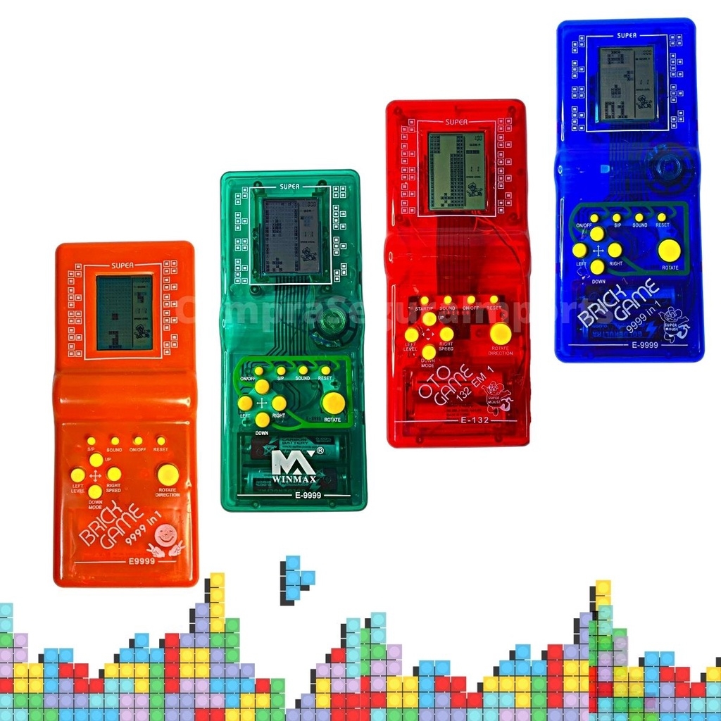 Brinquedo Mini Game Portátil 9999 Jogos Em 1 99 Toys