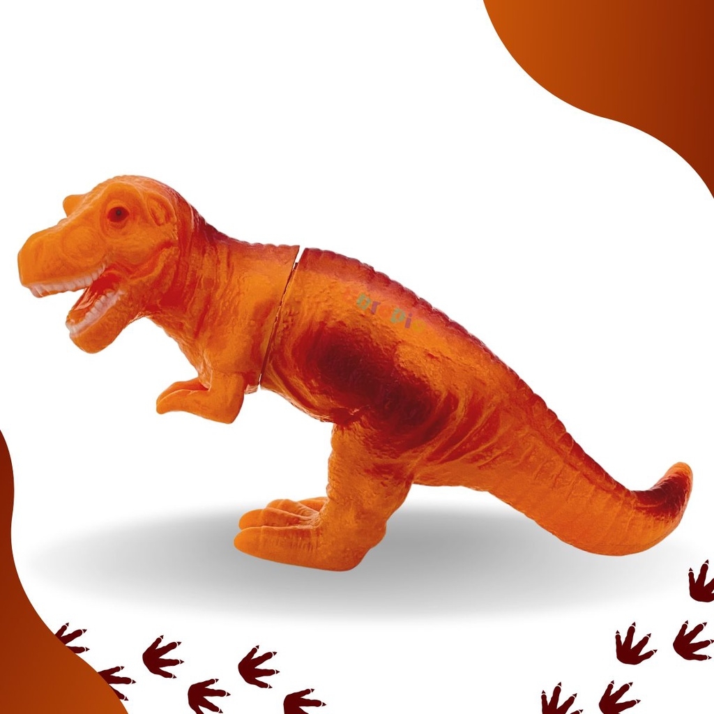 Dinossauro Brinquedo Vinil Boneco Infantil Dino Rex