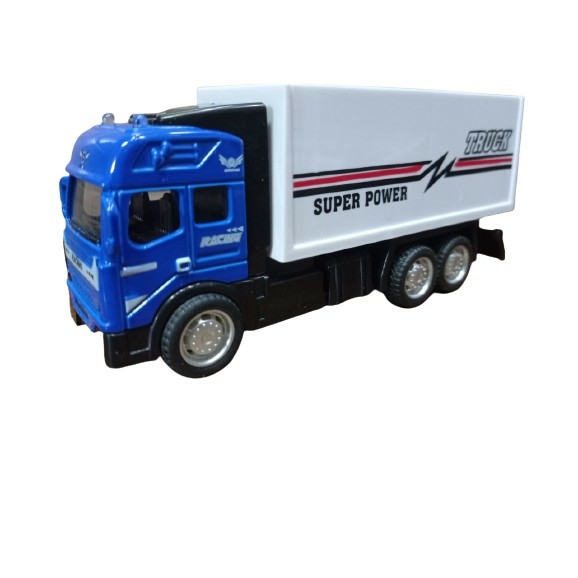 Miniatura Caminhão Carroceria Carreta Super Truck De Ferro